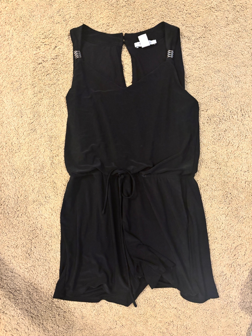 WHBM Black Romper